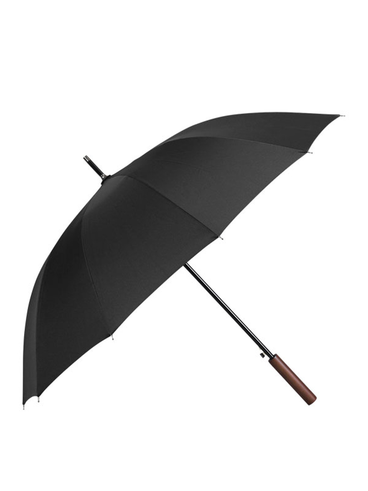 여성 장우산 LDDR017 우드 핸들 튼튼한 우산