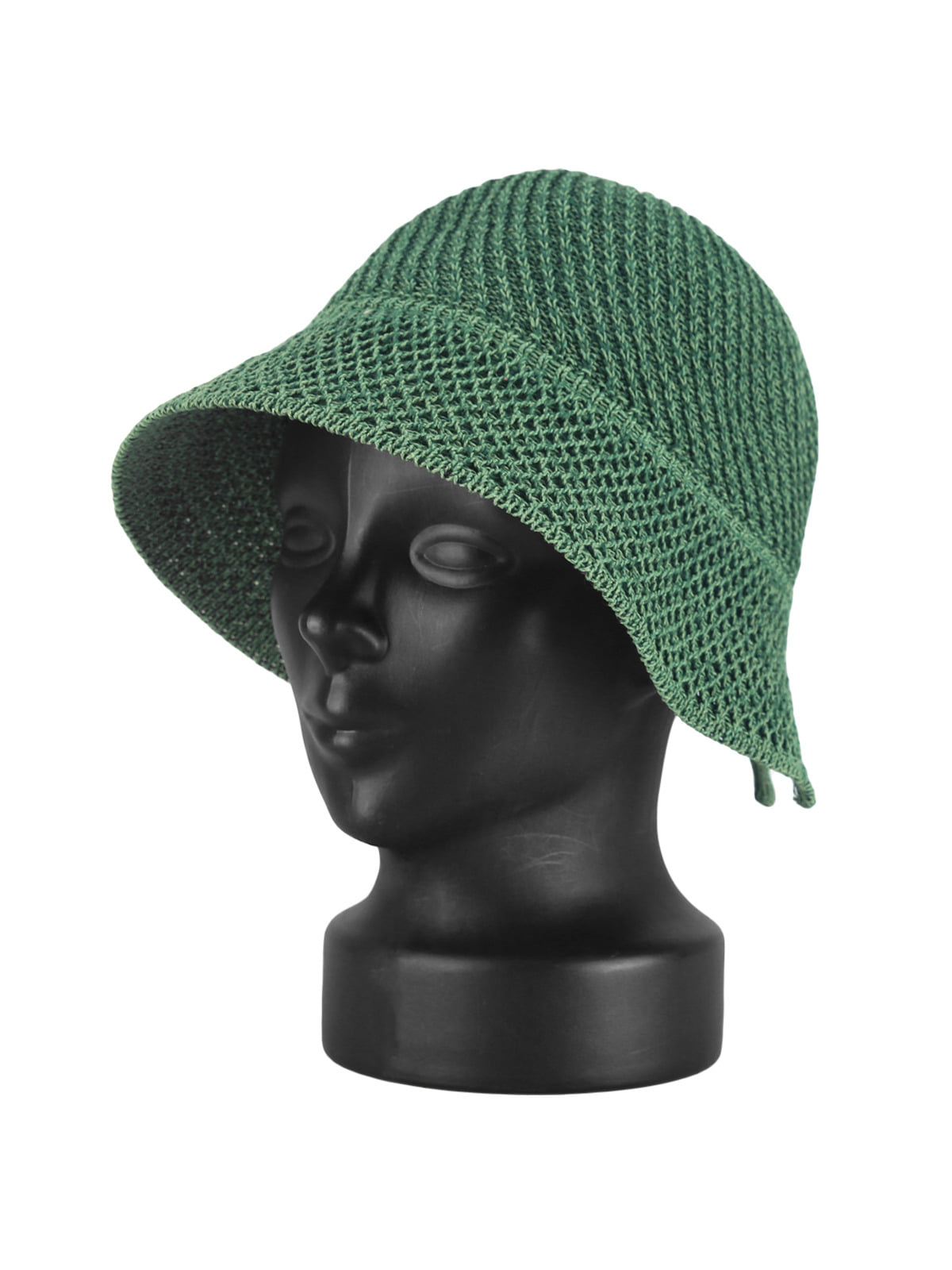 여성 벙거지 LZJ021 버킷햇 사선 니트 모자